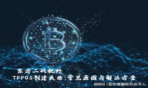  东方二战视野   
TPPOS创建失败：常见原因与解决方案